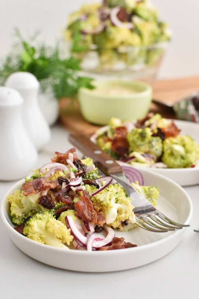 Easy broccoli salad