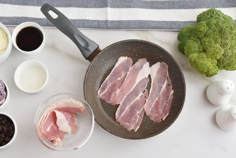 Step 1 - Broccoli Salad with Bacon