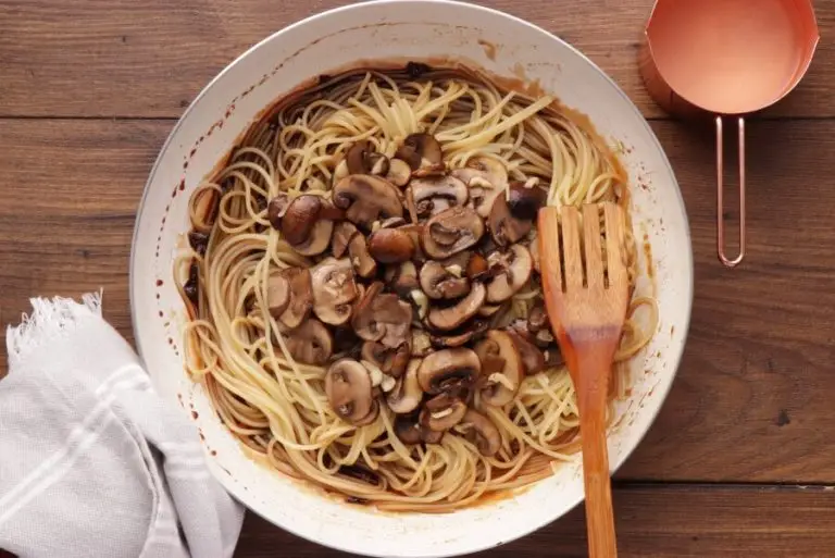 Step 8 - Caramelized Balsamic Goat Cheese Pasta