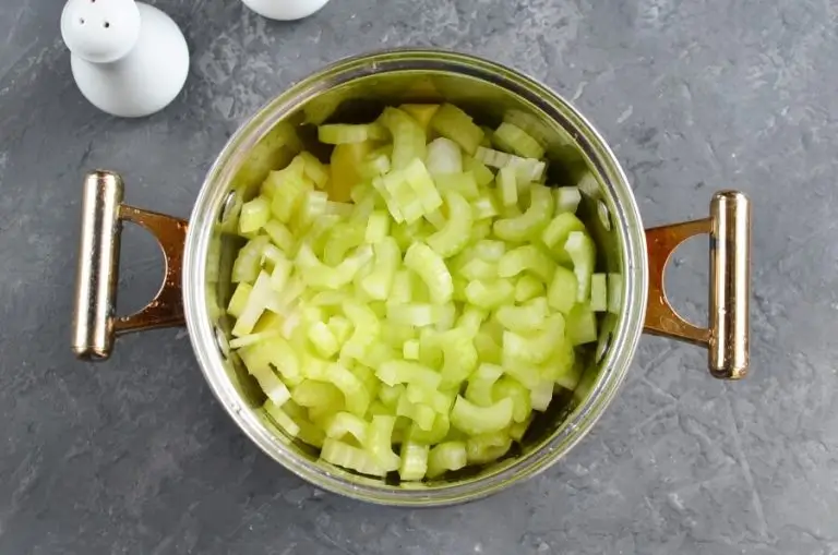 Step 1 - Celery Soup