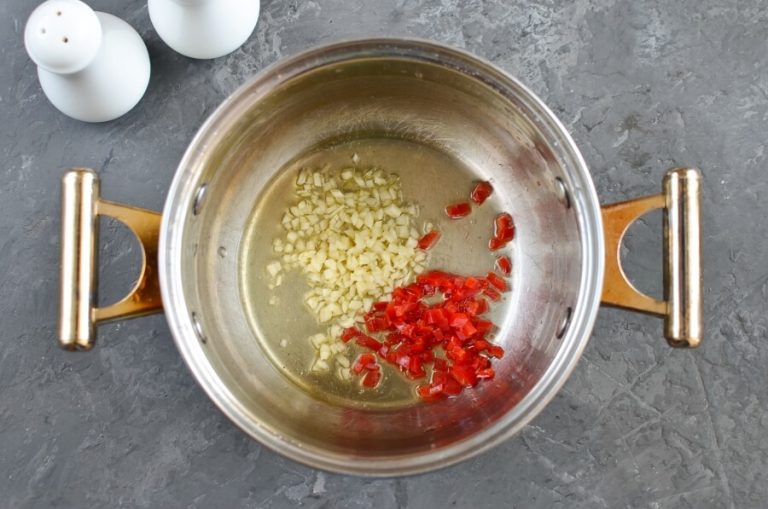 Step 1 - Chickpea and Celery Soup with Chili