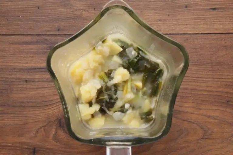 Step 8 - Creamy Wild Garlic Soup with Veggie Chips
