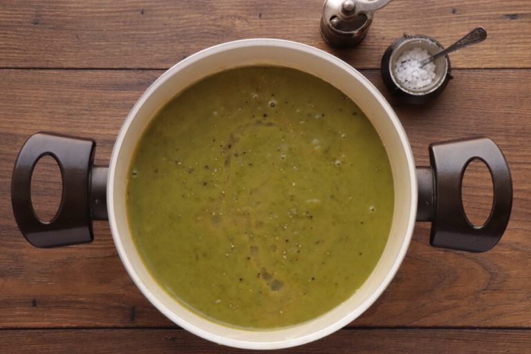 Step 9 - Creamy Wild Garlic Soup with Veggie Chips