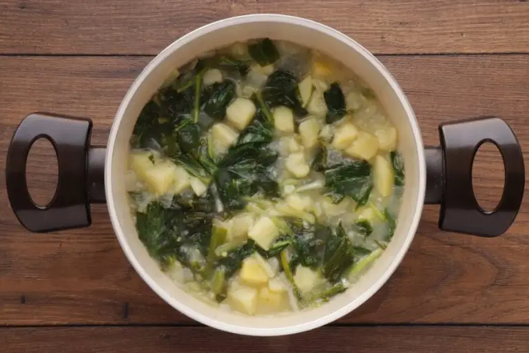 Step 7 - Creamy Wild Garlic Soup with Veggie Chips