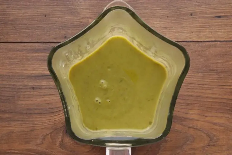 Step 8 - Creamy Wild Garlic Soup with Veggie Chips