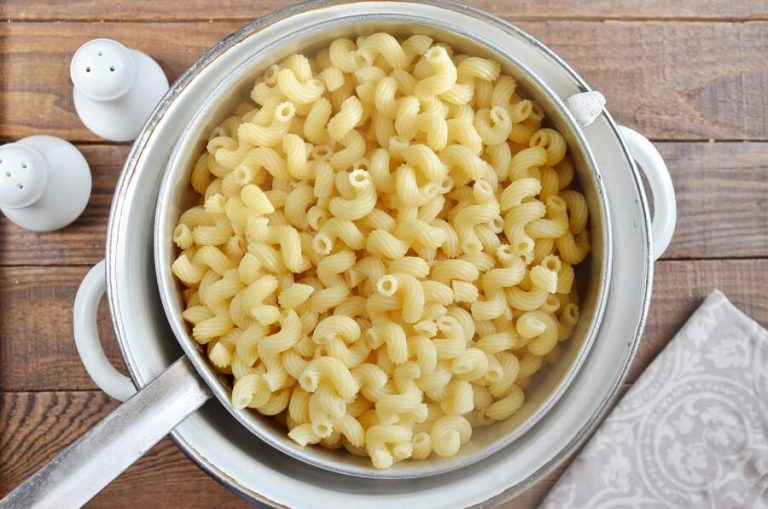 Step 1 - Deviled Egg Macaroni Salad