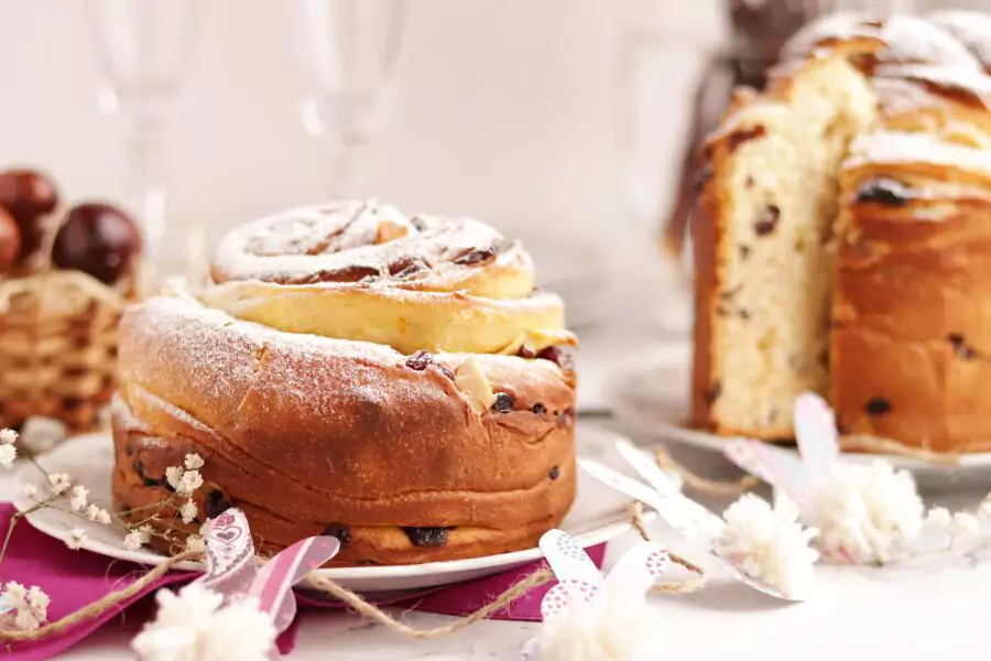 Easter Bread: Kulich-Cruffin