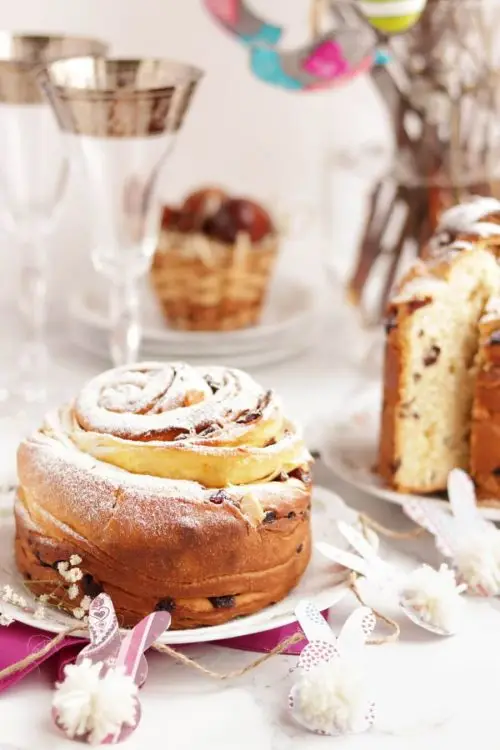 Easter Bread: Kulich-Cruffin