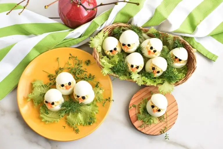Step 6 - Easter Egg: Deviled Egg Chicks