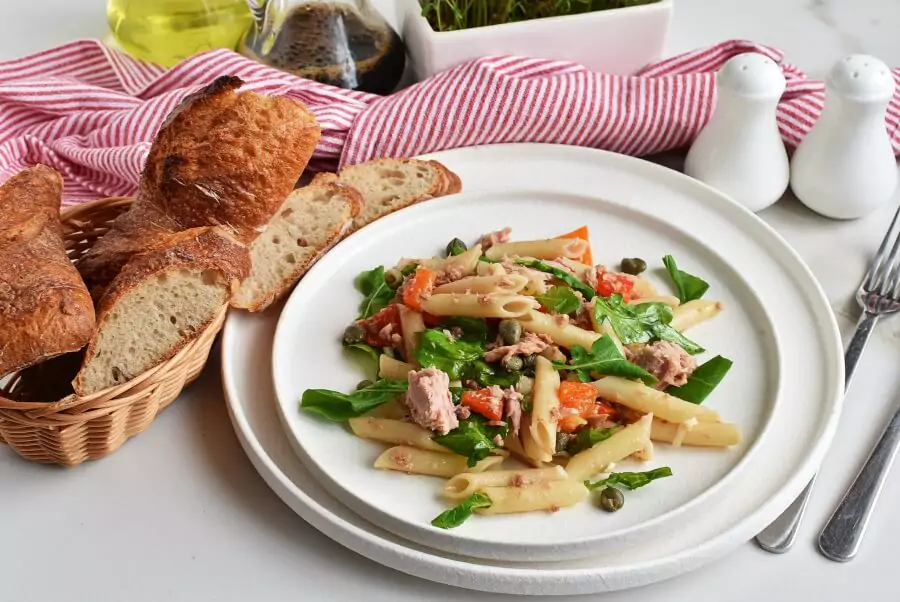 Easy Penne and Tuna Salad