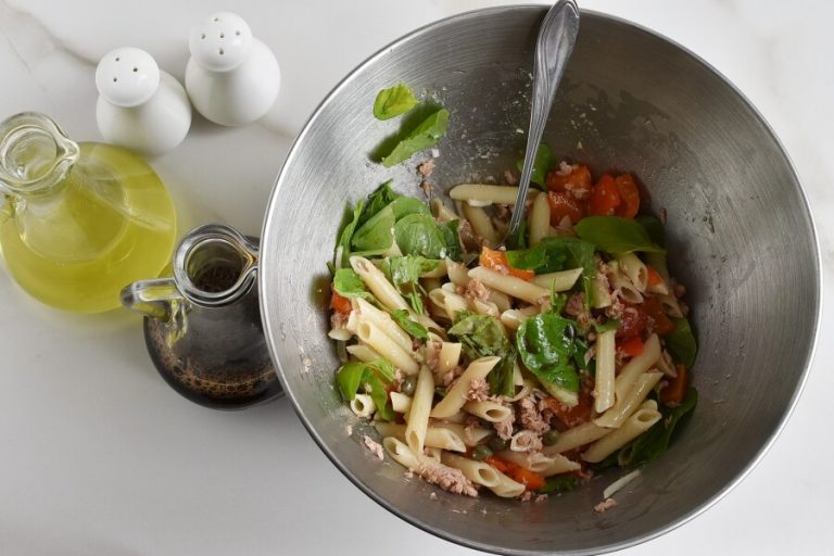 Step 4 - Easy Penne and Tuna Salad