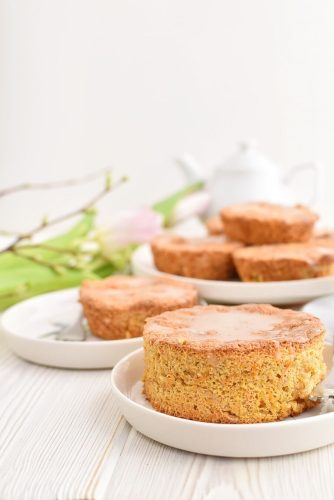 Mini Carrot Cakes for Passover