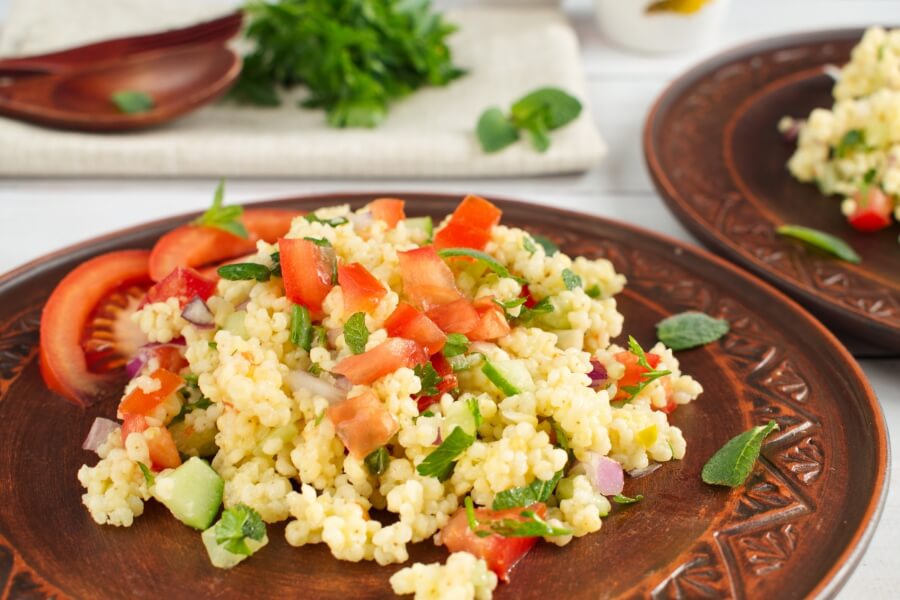 How to serve Gluten Free Millet Tabbouleh Salad