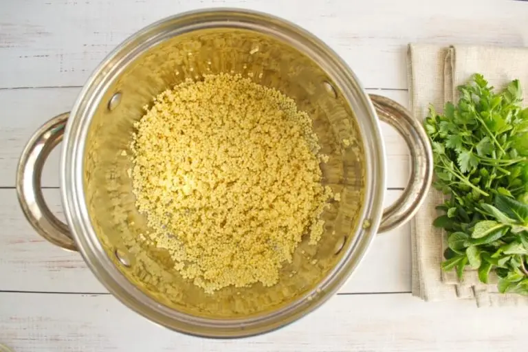 Step 1 - Gluten Free Millet Tabbouleh Salad