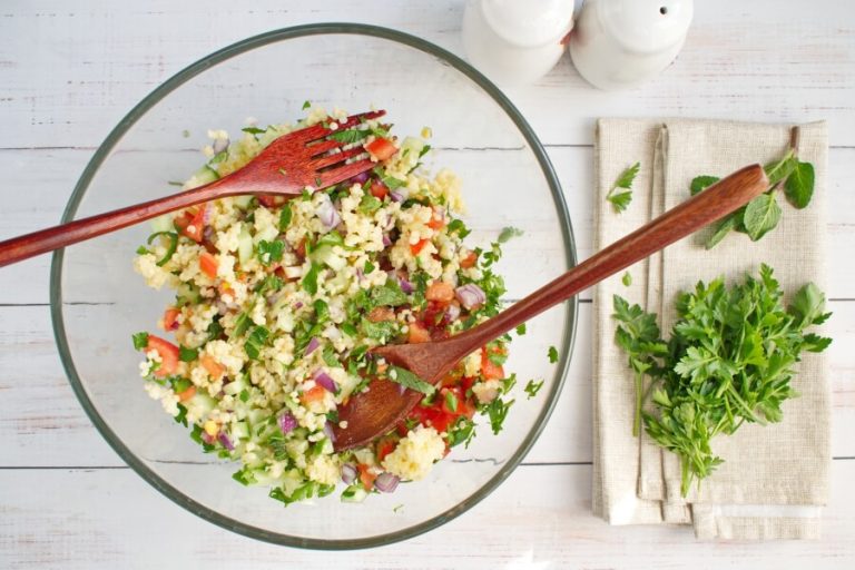 Step 3 - Gluten Free Millet Tabbouleh Salad