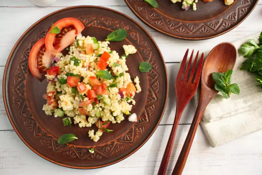 Gluten Free Millet Tabbouleh Salad