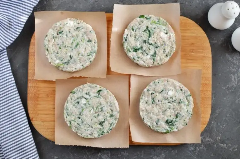 Step 3 - Greek Turkey Burgers