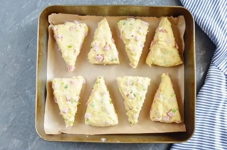 Step 7 - Ham and Cheese Scones