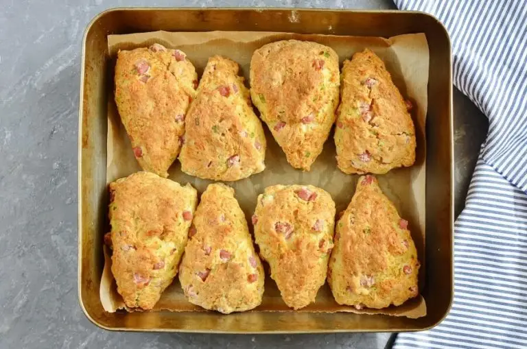 Step 8 - Ham and Cheese Scones