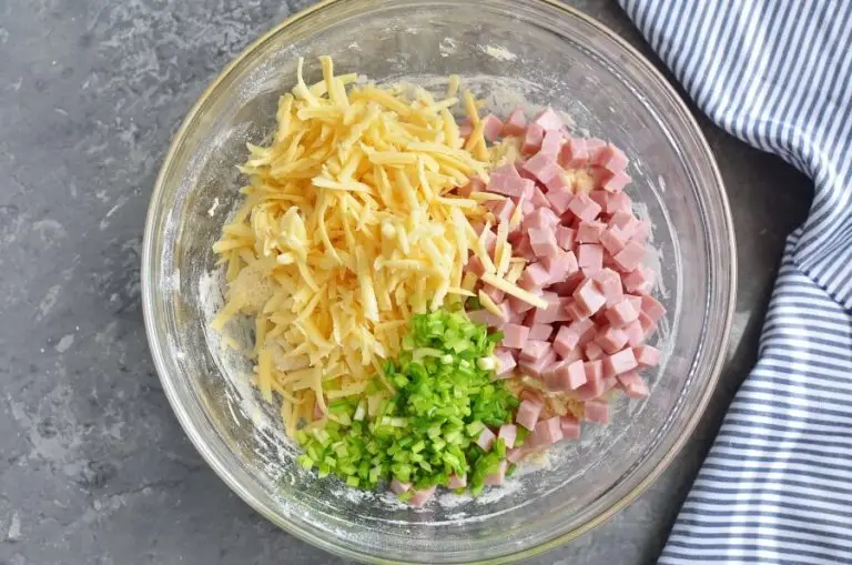 Step 6 - Ham and Cheese Scones
