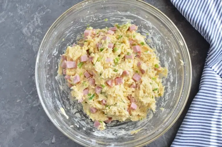 Step 6 - Ham and Cheese Scones