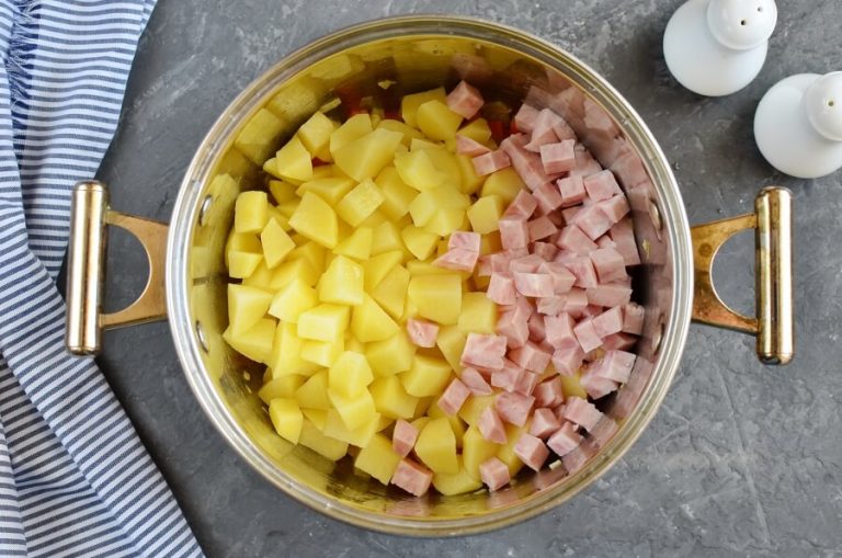 Step 3 - Ham and Potato Soup