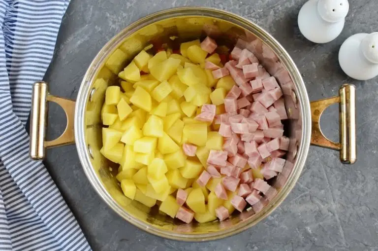Step 3 - Ham and Potato Soup