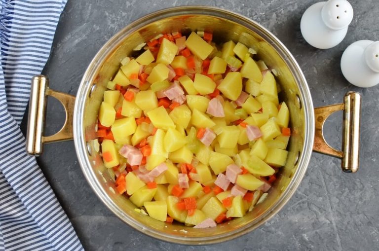 Step 3 - Ham and Potato Soup