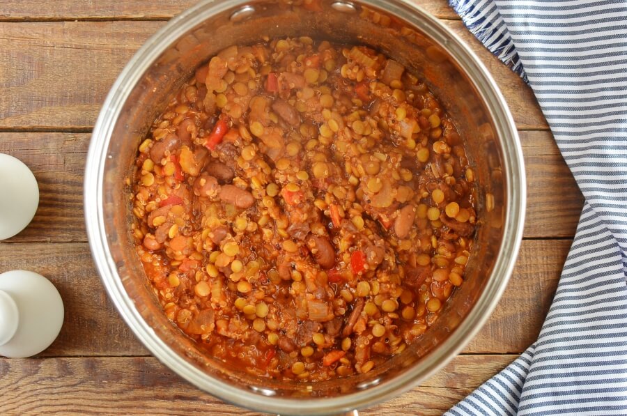Instant Pot Lentil and Quinoa Chili recipe - step 2
