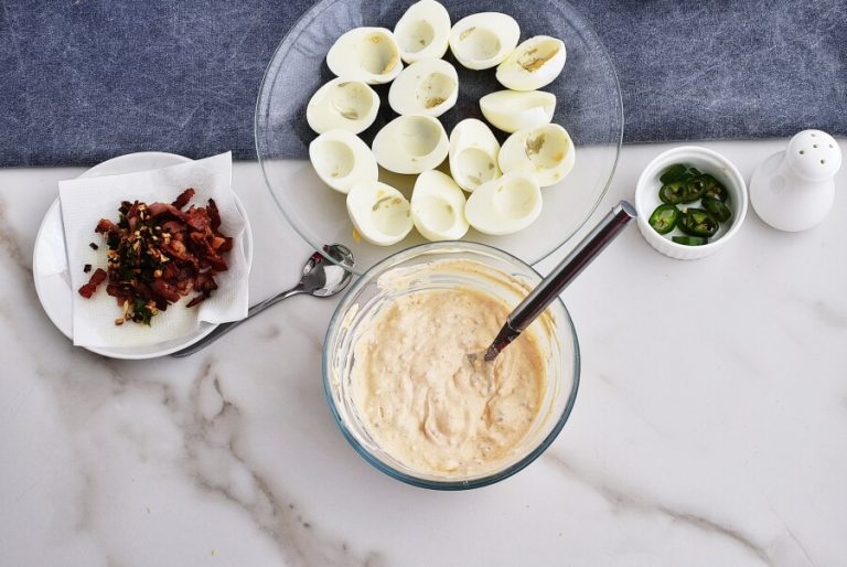 Step 4 - Jalapeno Popper Deviled Eggs