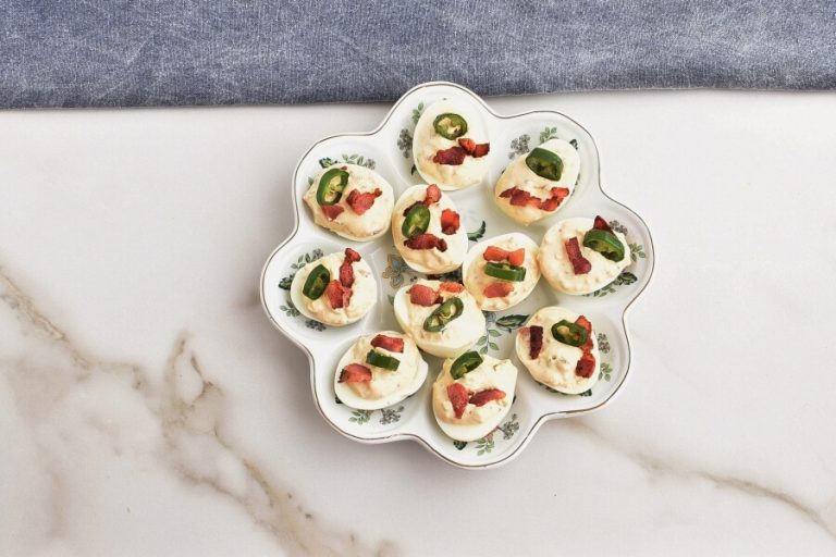 Step 8 - Jalapeno Popper Deviled Eggs