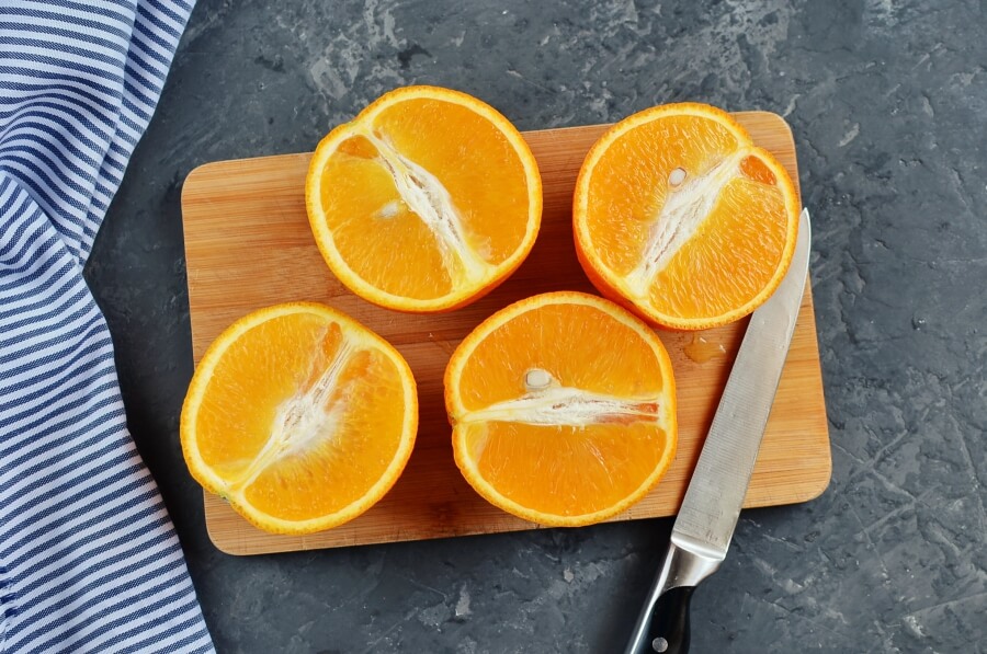 Jello Oranges recipe - step 1