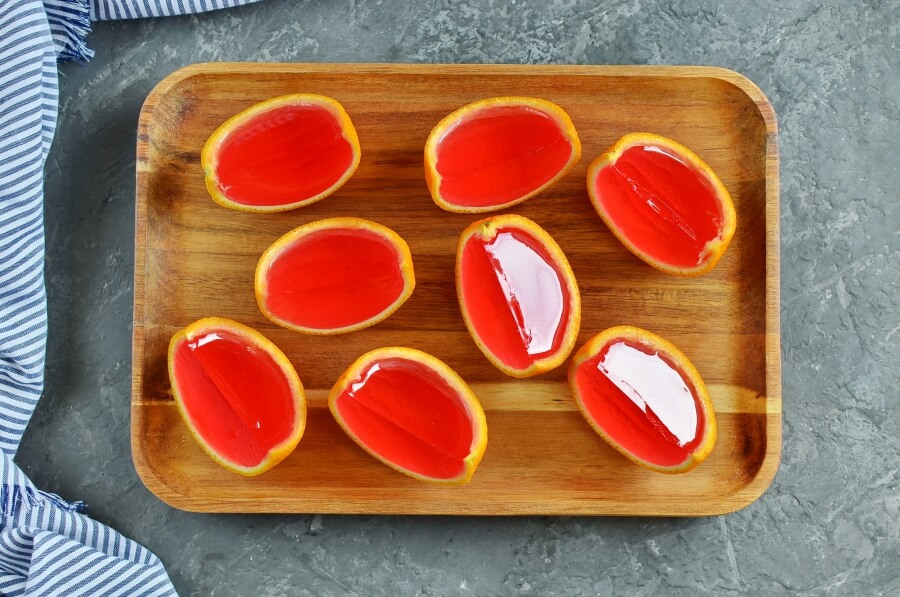 How to serve Jello Oranges