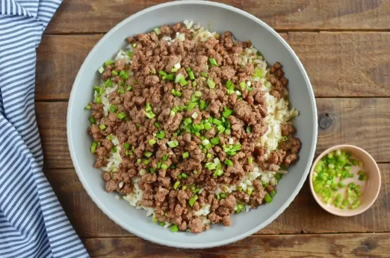 Step 4 - Korean Beef and Rice