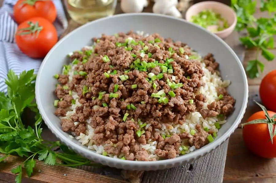 Korean Beef and Rice