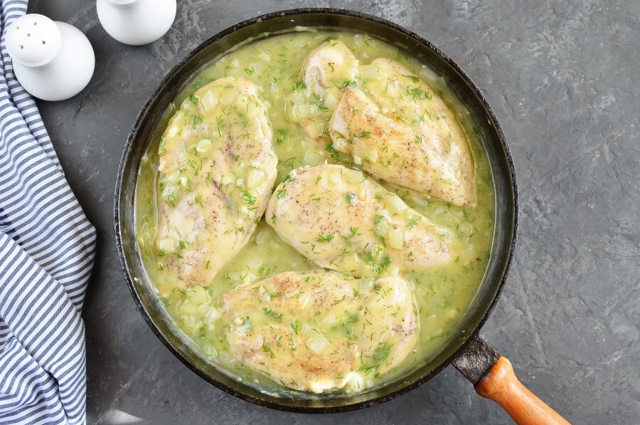 Lemon and Dill Chicken recipe - step 7