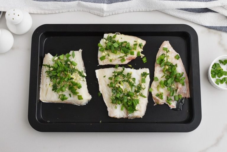 Step 4 - Lemony Parsley Baked Cod