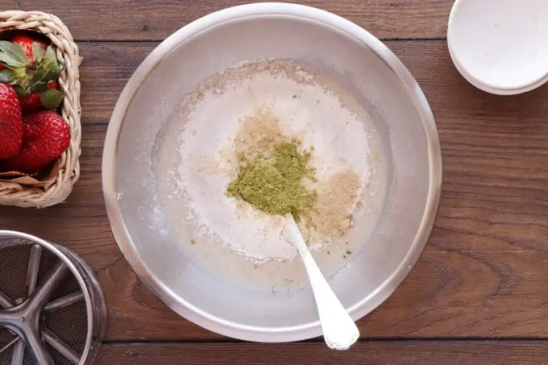 Step 2 - Matcha Protein Pancakes