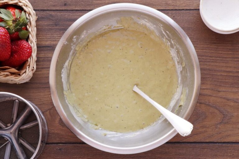Step 2 - Matcha Protein Pancakes