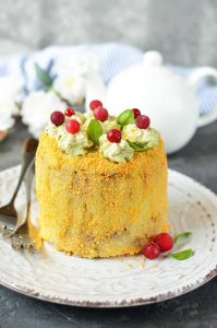 Meat Loaf Cake for Two