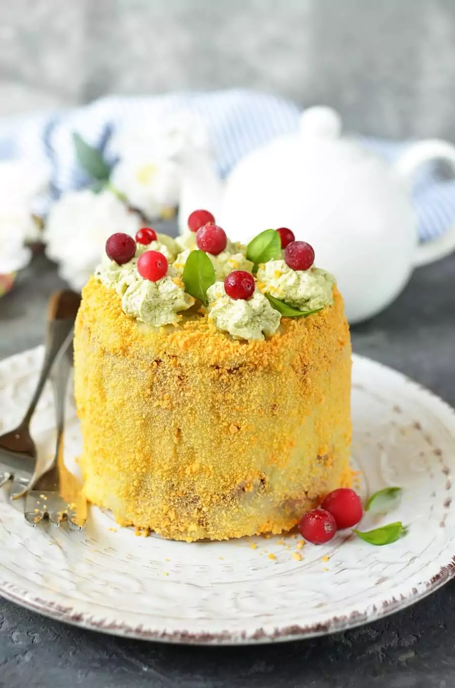 Meat Loaf Cake for Two