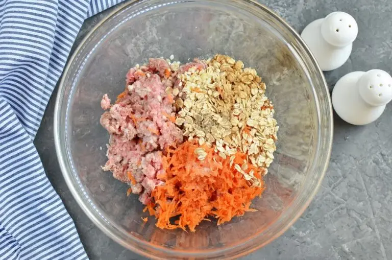 Step 1 - Meat Loaf Cake for Two