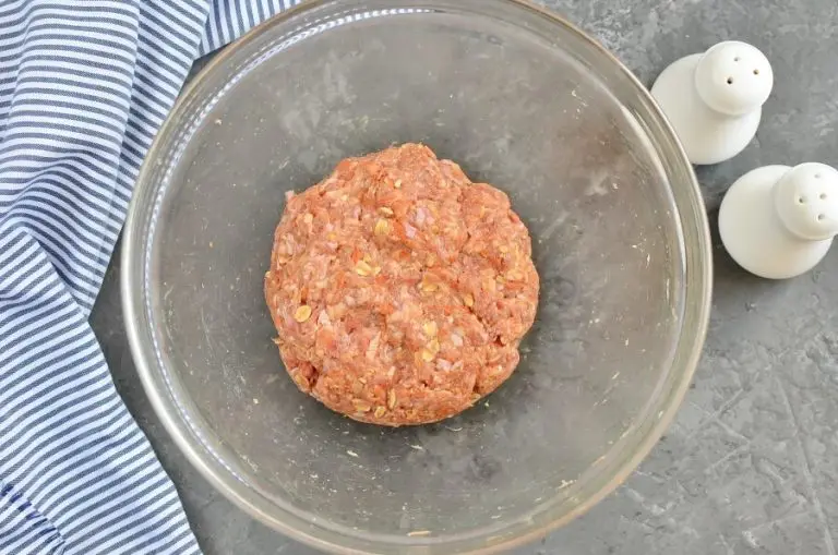 Step 1 - Meat Loaf Cake for Two