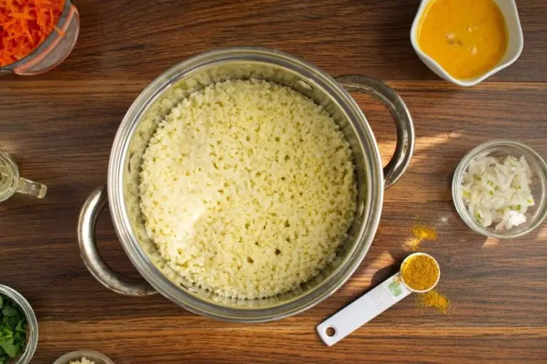 Step 2 - Millet Cakes with Carrots & Spinach