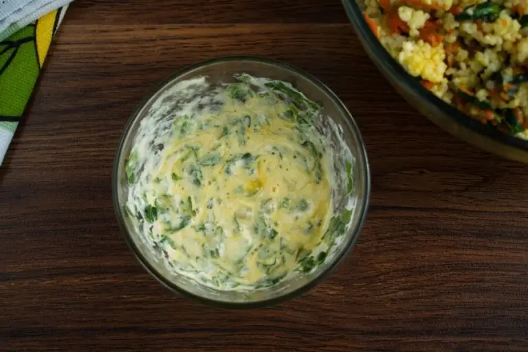 Step 6 - Millet Cakes with Carrots & Spinach