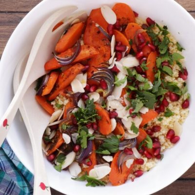 Moroccan Carrot Salad with Millet Recipe - Cook.me Recipes