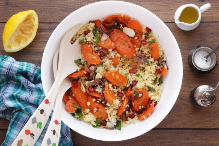 Step 6 - Moroccan Carrot Salad with Millet