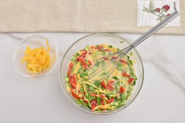 Step 8 - Pimiento Cheese Make-Ahead Quiche