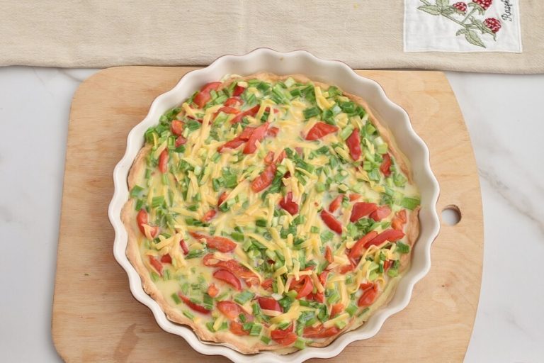 Step 9 - Pimiento Cheese Make-Ahead Quiche