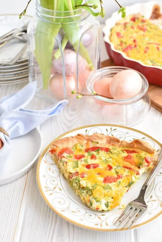 Pimiento Cheese Make-Ahead Quiche
